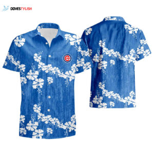 Chicago Cubs 50th State Hawaiian Shirt - Perfect Summer Style!