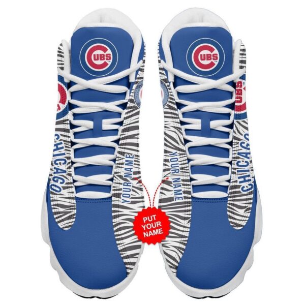 Chicago Cubs Air Jordan 13 Sneakers 1012- Unisex Shoes Gift: Limited Edition Cubs Fan Footwear