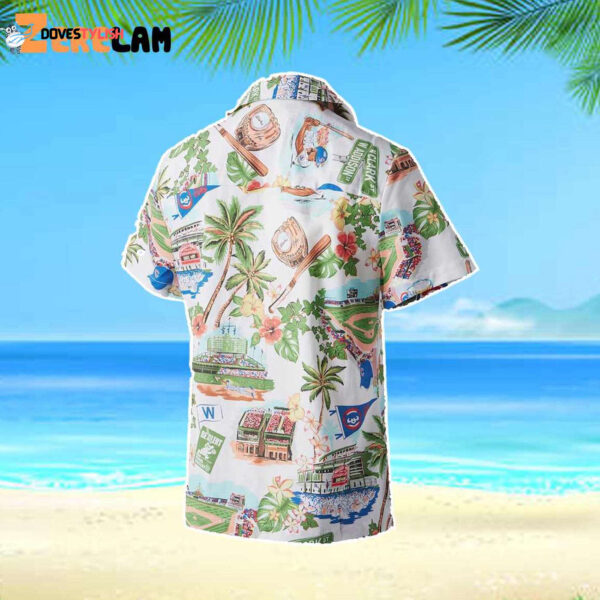 Official Chicago Cubs Hawaiian Shirt – Show Your Team Spirit in Style!