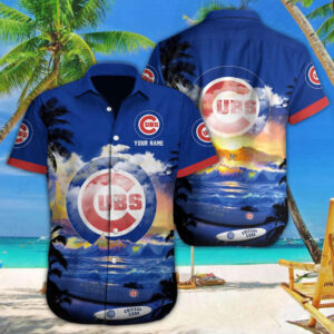 Chicago Cubs MLB-Custom Hawaii Shirt For Men Women