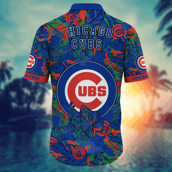 Chicago Cubs MLB Flower Hawaii Shirt  For Fans, Summer Football Shirts