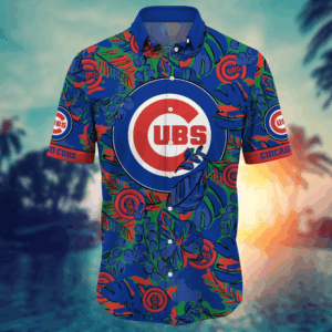 Chicago Cubs MLB Flower Hawaii Shirt For Fans, Summer Football Shirts 3