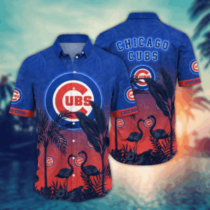 Chicago Cubs MLB Flower Hawaii Shirt   For Fans, Summer Football Shirts
