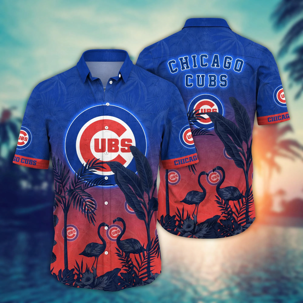 Chicago Cubs MLB Flower Hawaii Shirt For Fans, Summer Football Shirts Chicago Cubs MLB Flower Hawaii Shirt For Fans, Summer Football Shirts