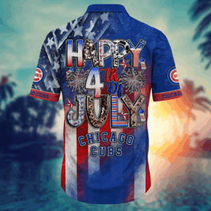 Chicago Cubs MLB Hawaii Shirt Independence Day, Summer Shirts
