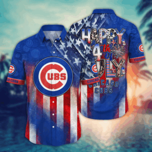 Chicago Cubs MLB Hawaii Shirt Independence Day, Summer Shirts