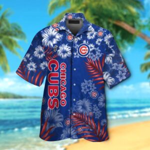 Chicago Cubs Tropical Aloha Hawaiian Shirt Set for Men Women Kids – MTE010