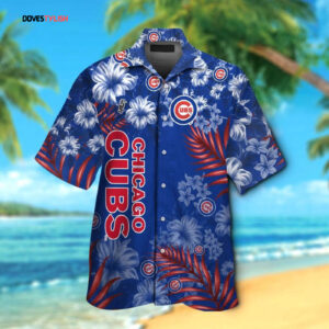 Chicago Cubs Tropical Aloha Hawaiian Shirt Set for Men Women Kids - MTE010