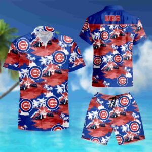 Chicago Cubs Tommy Bahama Hawaiian Shirt – Summer Style Essential for Cubs Fans