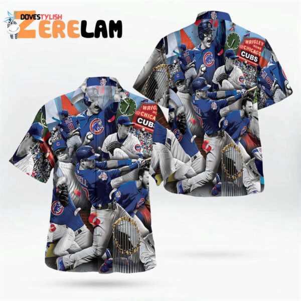 Chicago Cubs Hawaiian Shirt: Official MLB Gear for Fans