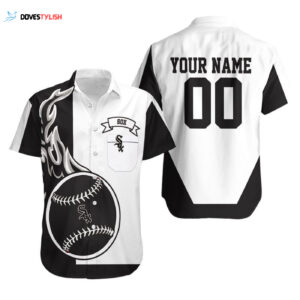 Custom Chicago White Sox Hawaiian Shirt - Personalized 3D Design
