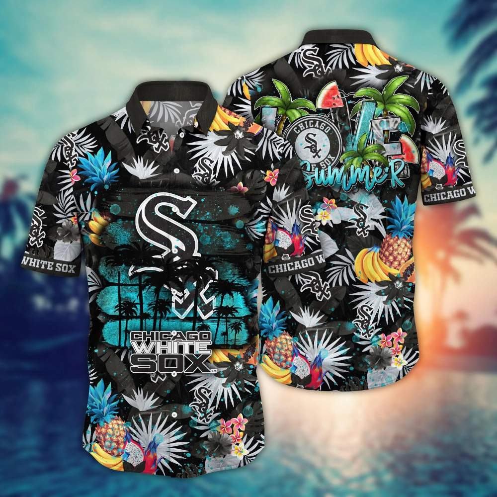 Chicago White Sox MLB Flower Hawaii Shirt   For Fans, Summer Football Shirts