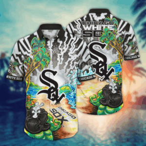 Chicago White Sox MLB Flower Hawaii Shirt   For Fans, Summer Football Shirts