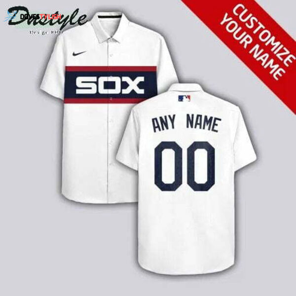 Custom Chicago White Sox White Hawaiian Shirt – Personalized MLB Fan Gear