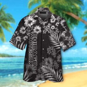 Chicago White Sox Hawaiian Shirt Set for Men Women Kids – Short Sleeve Button Up Tropical Aloha Print – MTE01