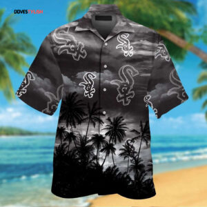 Chicago White Sox Tropical Aloha Hawaiian Shirt Set for Men Women Kids - MTE09