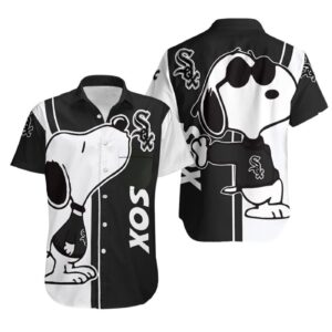 Chicago White Sox Snoopy Lover Hawaiian Shirt All-over Print Design