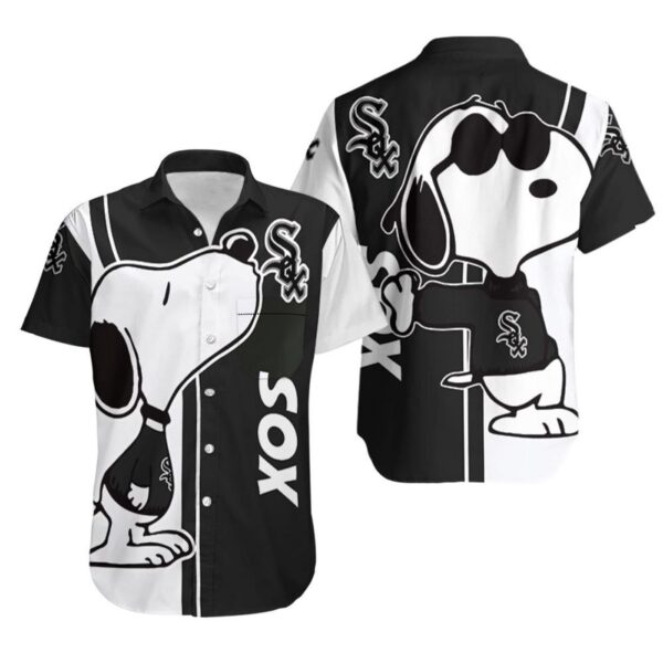 Chicago White Sox Snoopy Lover Hawaiian Shirt All-over Print Design