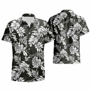 Chicago White Sox Tropical Flower Hawaiian Shirt 2023 Summer Style 3