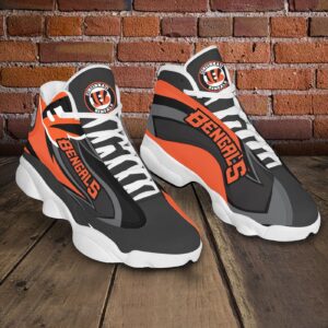 Cincinnati Bengals Air Jordan 13 Sneakers BG56 - Limited Edition NFL Footwear
