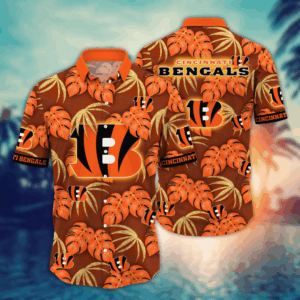 Cincinnati Bengals NFL Flower Hawaii Shirt  For Fans, Summer Football Shirts
