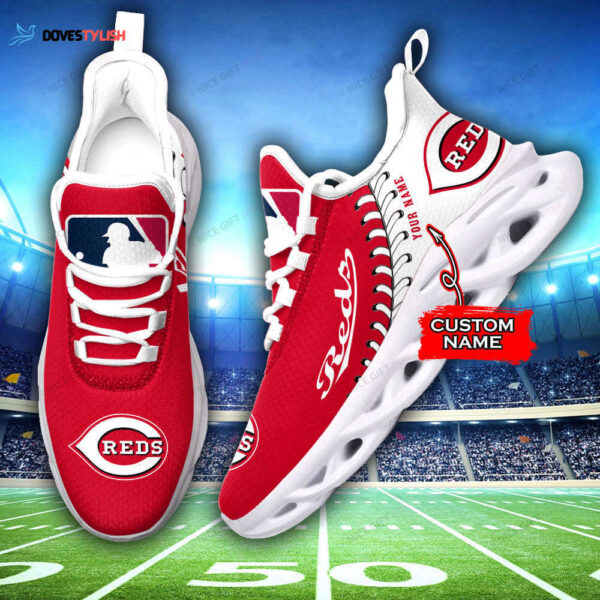 Cincinnati Reds Custom Name Max Soul Shoes For Men Women