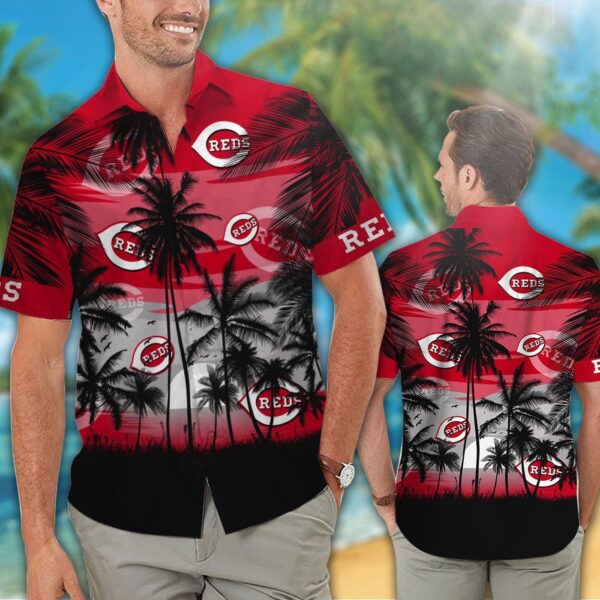 Cincinnati Reds Hawaiian Shirt #10 – Official MLB Merchandise