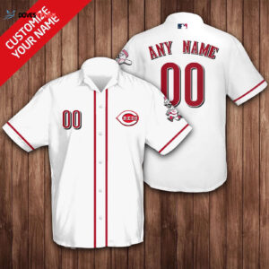 Cincinnati Reds Hawaiian Shirt - Official MLB Merchandise