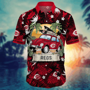 Cincinnati Reds MLB Flower Hawaii Shirt And Tshirt For Fans, Summer Football Shirts