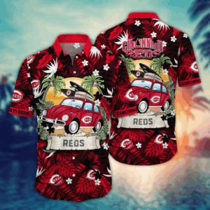 Cincinnati Reds MLB Flower Hawaii Shirt And Tshirt For Fans, Summer Football Shirts