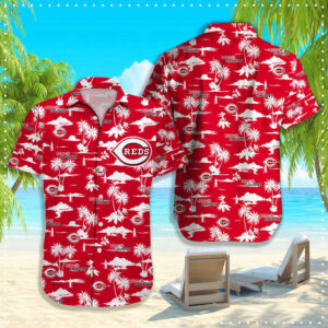 Cincinnati Reds MLB-Hawaiian Shirt Q- For Men Women