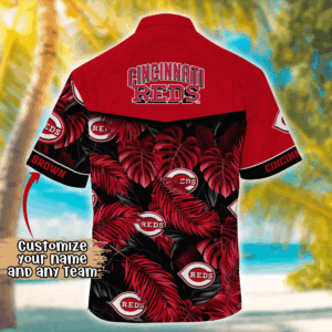 Cincinnati Reds MLB Summer Hawaii Shirt And TShirt, Custom Football Shirts