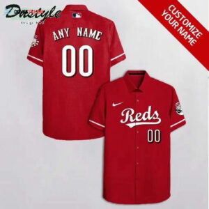 Customized Cincinnati Reds Hawaiian Shirt: Personalize Your Fan Gear!