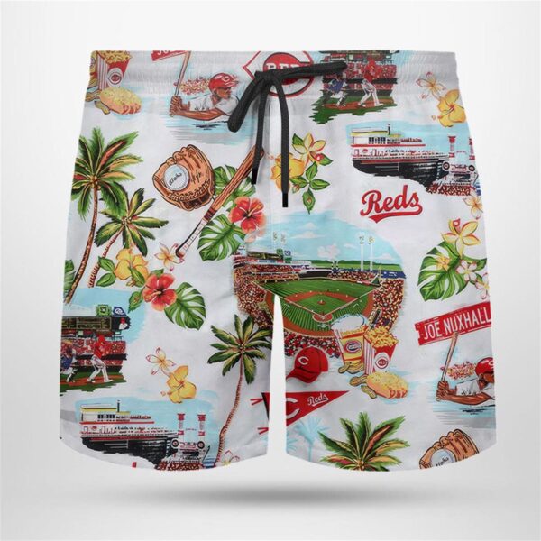 Cincinnati Reds Hawaiian Shirt – Scenic Design for Baseball Fans