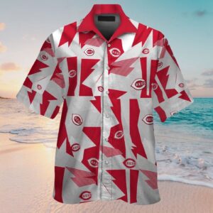 Cincinnati Reds Tropical Aloha Hawaiian Shirt Set – Men Women Kids – MTE07