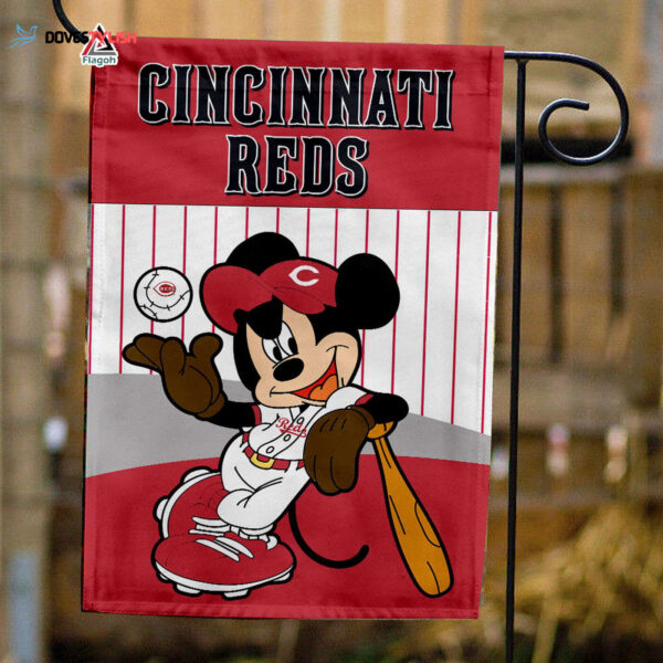 Cincinnati Reds x Mickey Baseball Flag – MLB Premium Flag