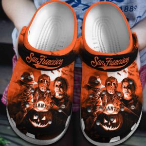 Classic San Francisco Giants Orange Clogs Gift for Men Women