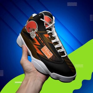 Cleveland Browns Air Jordan 13 Custom Sneaker: Perfect Gift for Fans