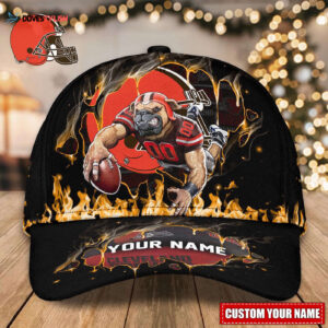 Cleveland Browns Custom Name Classic, Baseball Caps  Gift for Men Women