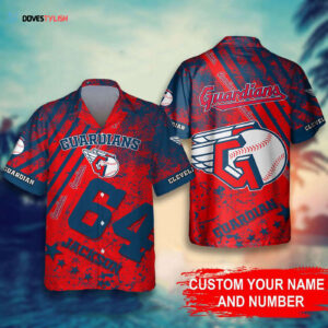Cleveland Guardians MLB Personalized Hawaiian Shirt - Customizable Fan Apparel