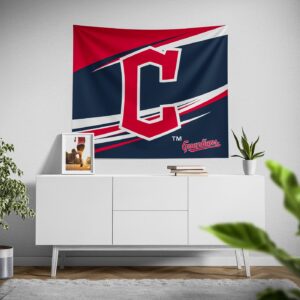 Cleveland Guardians Velocity Tapestry: Official MLB Fan Merchandise