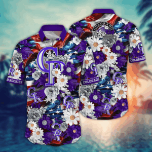 Colorado Rockies MLB Hawaii Shirt Independence Day, Summer Shirts