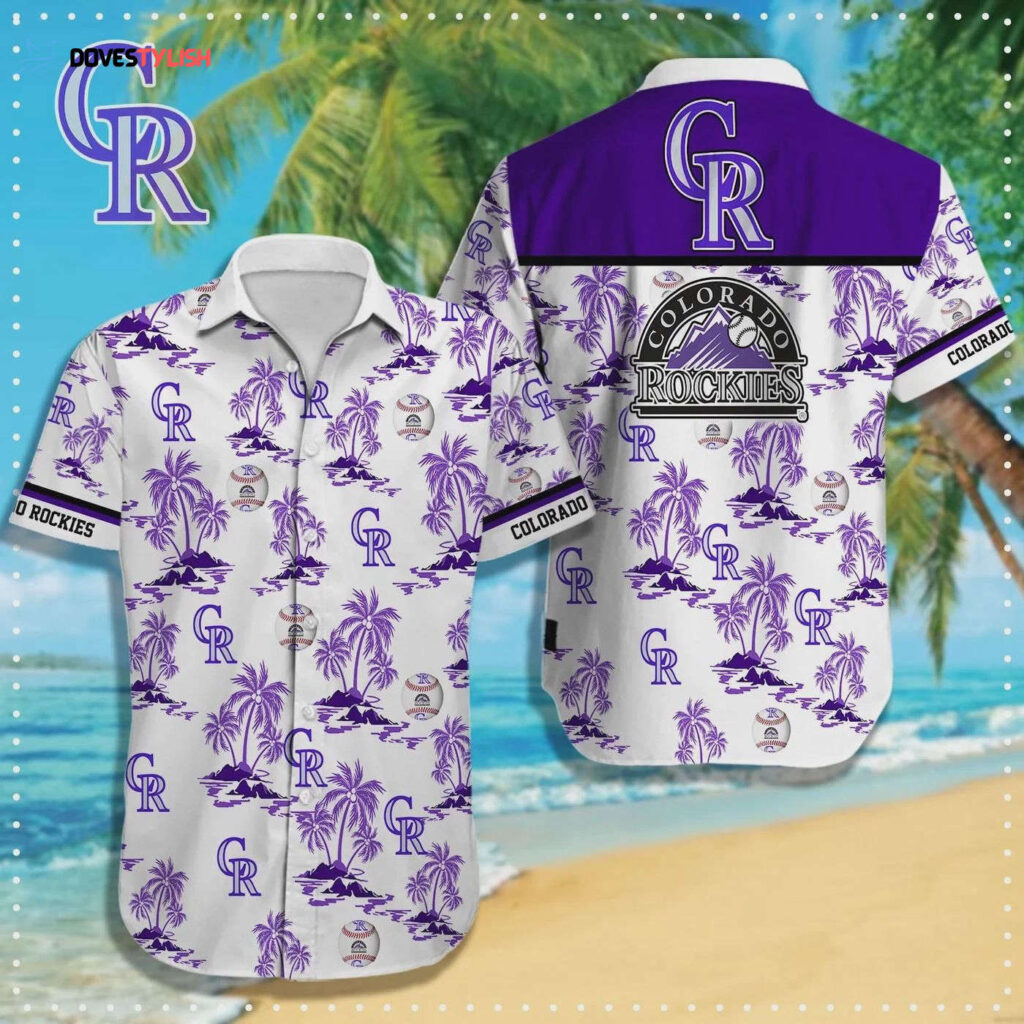 Colorado Rockies MLB Hawaiian Shirt C1 – Official Team Merchandise for Fans