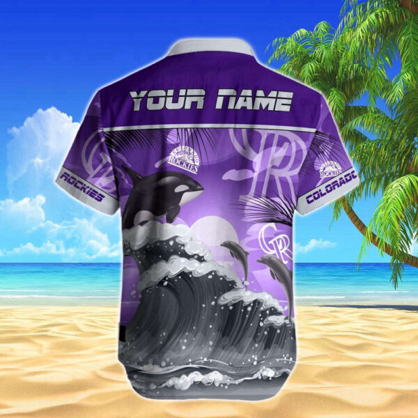 Colorado Rockies MLB-Hawaiian Shirt Custom  For Men Women