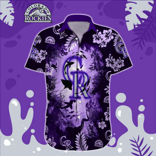 Colorado Rockies MLB-Hawaiian Shirt Custom For Men Women