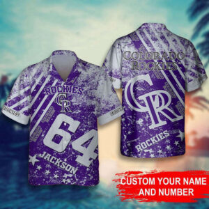 Colorado Rockies MLB Personalized Hawaiian Shirt For Men Women