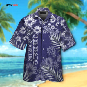 Colorado Rockies Hawaiian Shirt Set for Men Women Kids - MTE01