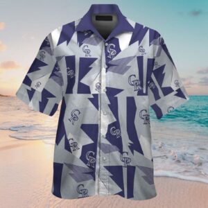 Colorado Rockies Tropical Aloha Hawaiian Shirt Set for Men Women Kids MTE04