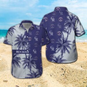 Colorado Rockies Tropical Aloha Hawaiian Shirt Set for Men Women Kids – MTE08