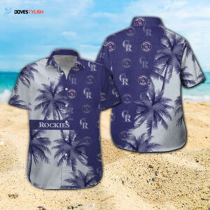 Colorado Rockies Tropical Aloha Hawaiian Shirt Set for Men Women Kids - MTE08